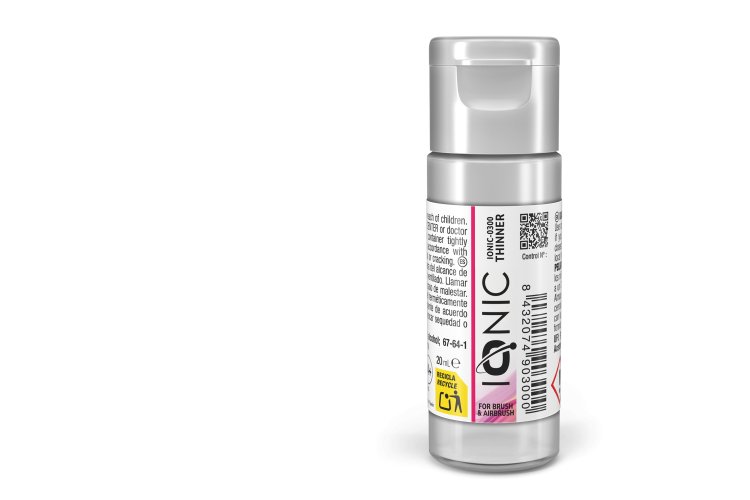 AMMO MIG IO0300 Ionic Smart Colors - Acrylverdunner voor Penseel en Airbrush - 20ml - Migio0300 xs 1 - MIGIO0300-XS