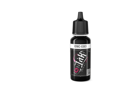 AMMO MIG IO0383 Ionic Ionink - Zwarte Inkt - Acryl - 17 ml - Migio0383 xs 1 - MIGIO0383-XS