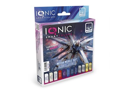 AMMO MIG IO0454 Ionic Smart Colors &ndash; Mecha Mobile Suit Freedom Color Set &ndash; Acrylic Set 12x20ml - Migio0454 xs 1 - MIGIO0454-XS