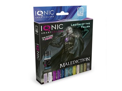 AMMO MIG IO0464 Ionic Smart Colors &ndash; Malediction Legion of the Fallen Color Set &ndash; Acrylic Set 12x20ml - Migio0464 xs 1 - MIGIO0464-XS