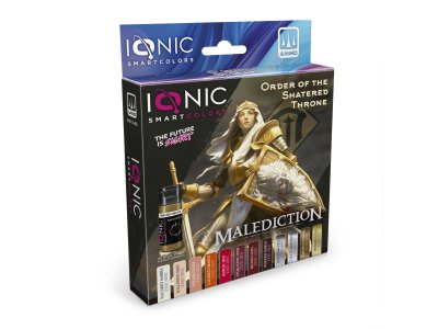 AMMO MIG IO0465 Ionic Smart Colors &ndash; Malediction Order of the Shattered Throne Color Set &ndash; Acrylic Set 12x20ml - Migio0465 xs 1 - MIGIO0465-XS