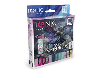 AMMO MIG IO0516 Ionic Smart Colors &ndash; Mystic Warriors Color Set &ndash; Acrylic Set 12x20ml - Migio0516 xs 1 - MIGIO0516-XS