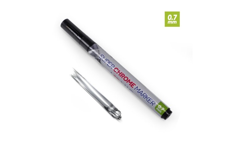 AMMO MIG IO0577 Ionic Smart Colors - Super Chrome Marker 0,7mm voor Hobby en Modelbouw - Migio0577 xs 1 - MIGIO0577-XS