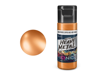AMMO MIG IO0803 Ionic Smart Colors - Real Heavy Metal - Verweerd Koper - Base - Metallic Acryl - 20ml - Migio0803 xs - MIGIO0803-XS