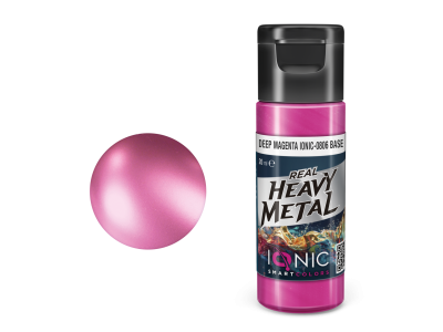 AMMO MIG IO0806 Ionic Smart Colors - Real Heavy Metal - Diep Magenta - Base - Metallic Acryl - 20ml - Migio0806 xs - MIGIO0806-XS