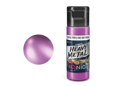 AMMO MIG IO0807 Ionic Smart Colors - Real Heavy Metal - Koninklijk Paars - Base - Metallic Acryl - 20ml - Migio0807 xs - MIGIO0807-XS