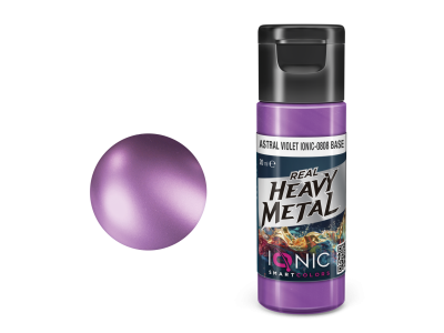 AMMO MIG IO0808 Ionic Smart Colors - Real Heavy Metal - Astrale Violet - Base - Metallic Acryl - 20ml - Migio0808 xs - MIGIO0808-XS