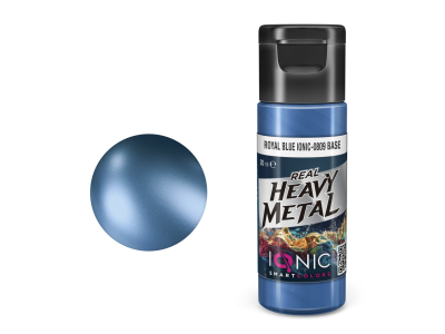AMMO MIG IO0809 Ionic Smart Colors - Real Heavy Metal - Koningsblauw - Base - Metallic Acryl - 20ml - Migio0809 xs - MIGIO0809-XS