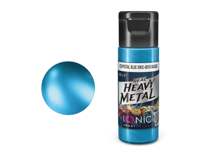 AMMO MIG IO0810 Ionic Smart Colors - Real Heavy Metal - Kristalblauw - Base - Metallic Acryl - 20ml - Migio0810 xs - MIGIO0810-XS