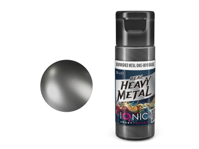 AMMO MIG IO0819 Ionic Smart Colors - Real Heavy Metal - Gepolijst Metaal - Base - Metallic Acryl - 20ml - Migio0819 xs - MIGIO0819-XS