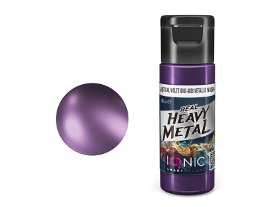 AMMO MIG IO0828 Ionic Smart Colors - Real Heavy Metal - Astrale Violet - Metallic Wash - Metallic Acryl - 20ml - Migio0828 xs - MIGIO0828-XS