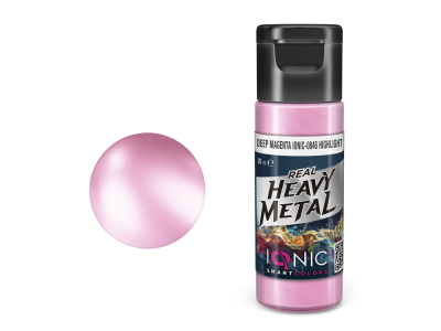 AMMO MIG IO0846 Ionic Smart Colors - Real Heavy Metal - Diep Magenta - Highlight - Metallic Acryl - 20ml - Migio0846 xs - MIGIO0846-XS