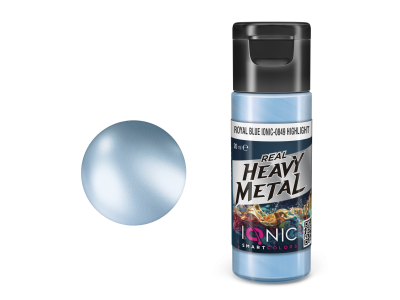 AMMO MIG IO0849 Ionic Smart Colors - Real Heavy Metal - Koningsblauw - Highlight - Metallic Acryl - 20ml - Migio0849 xs - MIGIO0849-XS