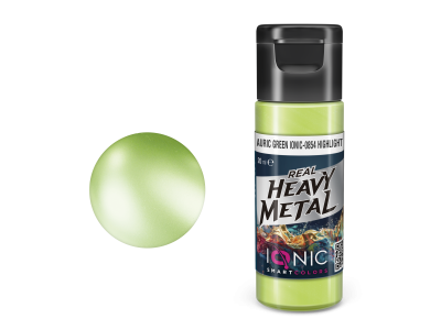AMMO MIG IO0854 Ionic Smart Colors - Real Heavy Metal - Goudgroen - Highlight - Metallic Acryl - 20ml - Migio0854 xs - MIGIO0854-XS