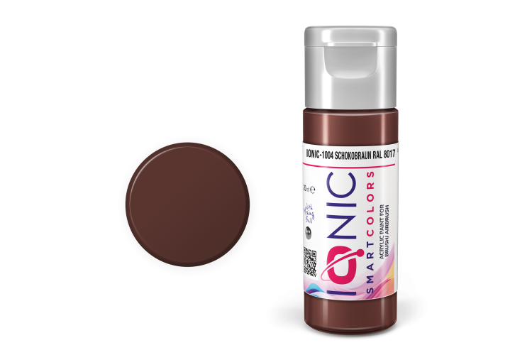 AMMO MIG IO1004 Ionic Smart Colors - Schokobraun RAL 8017 - Acryl - 20 ml - Migio1004 xs 1 - MIGIO1004-XS