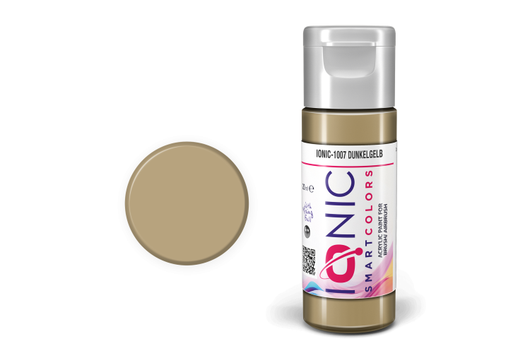 AMMO MIG IO1007 Ionic Smart Colors - Dunkelgelb - Acryl - 20 ml - Migio1007 xs 1 - MIGIO1007-XS