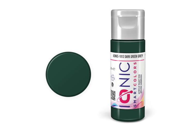 AMMO MIG IO1012 Ionic Smart Colors - Donker Groengrijs - Acryl - 20 ml - Migio1012 xs 1 - MIGIO1012-XS