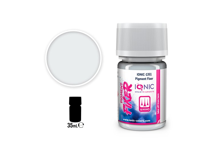 AMMO MIG IO1351 Ionic Smart Pigments - Pigment Fixer - 35ml - Migio1351 xs 1 - MIGIO1351-XS