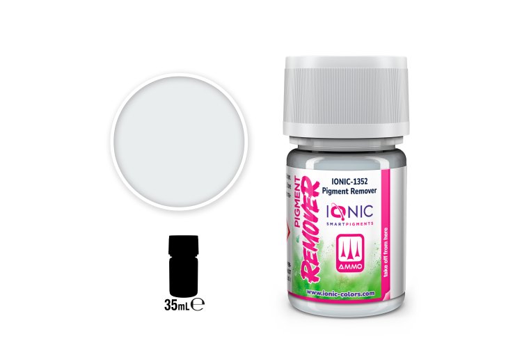 AMMO MIG IO1352 Ionic Smart Pigments - Pigment Remover - 35ml - Migio1352 xs 1 - MIGIO1352-XS
