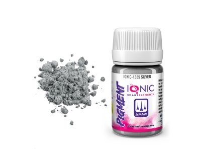 AMMO MIG IO1355 Ionic Smart Pigments - Silver - 35ml - Migio1355 xs 1 - MIGIO1355-XS