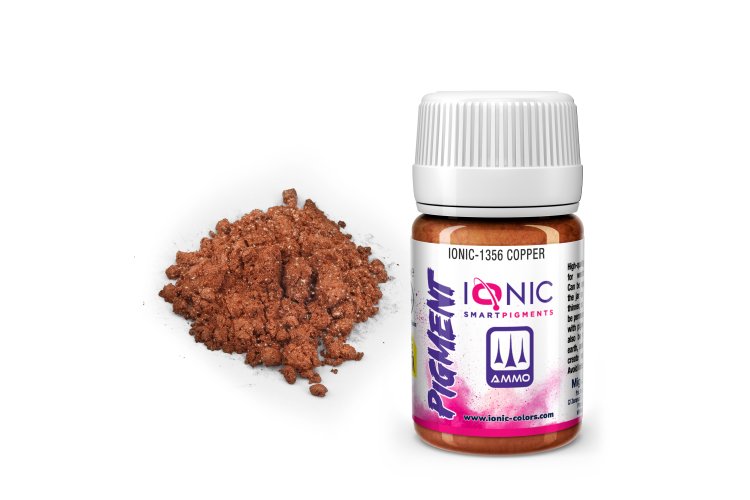 AMMO MIG IO1356 Ionic Smart Pigments - Copper - 35ml - Migio1356 xs 1 - MIGIO1356-XS