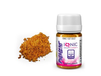 AMMO MIG IO1357 Ionic Smart Pigments - Gold - 35ml - Migio1357 xs 1 - MIGIO1357-XS