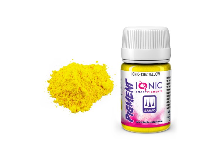 AMMO MIG IO1362 Ionic Smart Pigments - Yellow - 35ml - Migio1362 xs 1 - MIGIO1362-XS