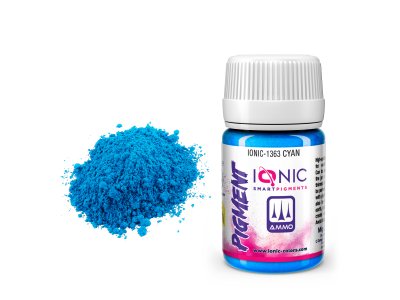 AMMO MIG IO1363 Ionic Smart Pigments - Cyan - 35ml - Migio1363 xs 1 - MIGIO1363-XS