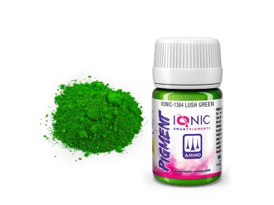 AMMO MIG IO1364 Ionic Smart Pigments - Lush Green - 35ml - Migio1364 xs 1 - MIGIO1364-XS