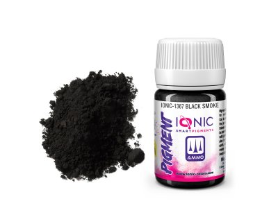 AMMO MIG IO1367 Ionic Smart Pigments - Black Smoke - 35ml - Migio1367 xs 1 - MIGIO1367-XS