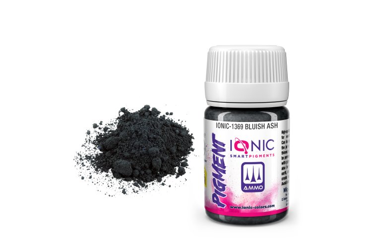 AMMO MIG IO1369 Ionic Smart Pigments - Bluish Ash - 35ml - Migio1369 xs 1 - MIGIO1369-XS
