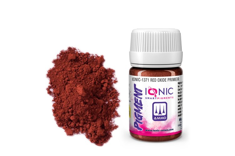 AMMO MIG IO1371 Ionic Smart Pigments - Red Oxide Primer - 35ml - Migio1371 xs 1 - MIGIO1371-XS
