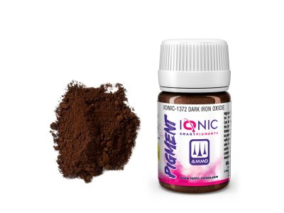 AMMO MIG IO1372 Ionic Smart Pigments - Dark Iron Oxide - 35ml - Migio1372 xs 1 - MIGIO1372-XS