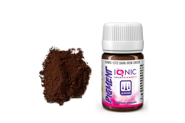 AMMO MIG IO1372 Ionic Smart Pigments - Dark Iron Oxide - 35ml - Migio1372 xs 1 - MIGIO1372-XS