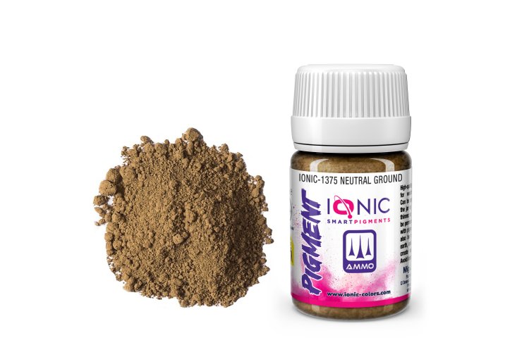AMMO MIG IO1375 Ionic Smart Pigments - Neutrale Grond - 35ml - Migio1375 xs 1 - MIGIO1375-XS