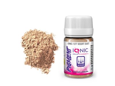 AMMO MIG IO1377 Ionic Smart Pigments - Desert Dust - 35ml - Migio1377 xs 1 - MIGIO1377-XS