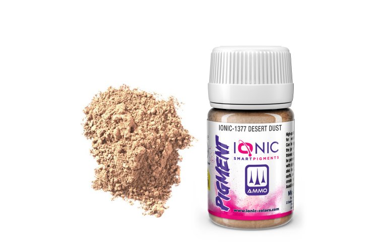 AMMO MIG IO1377 Ionic Smart Pigments - Desert Dust - 35ml - Migio1377 xs 1 - MIGIO1377-XS