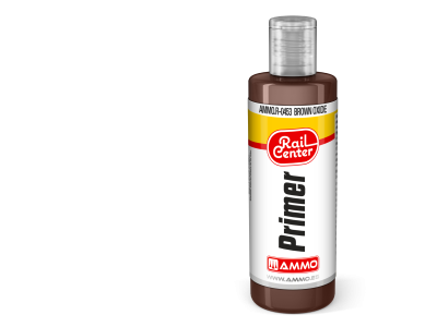 AMMO MIG R0453 Rail Center - Brown Oxide - Primer - Acrylic - 60ml - Migr0453 xs - MIGR0453-XS