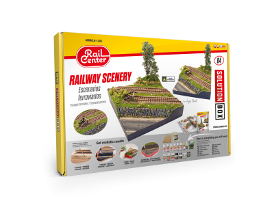 AMMO MIG R1203 Rail Center - Railway Scenery - Solution Box 04 - Migr1203 1 - MIGR1203