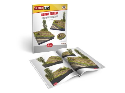 AMMO MIG R1303 Rail Center - Solution Book 04: Railway Scenery - Boek - Engelstalig - Migr1303 1 - MIGR1303