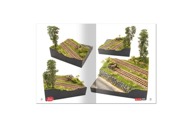 AMMO MIG R1303 Rail Center - Solution Book 04: Railway Scenery - Boek - Engelstalig - Migr1303 11 - MIGR1303
