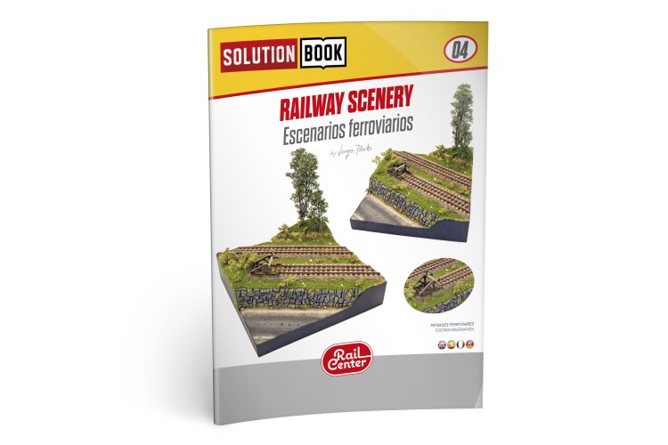 AMMO MIG R1303 Rail Center - Solution Book 04: Railway Scenery - Boek - Engelstalig - Migr1303 12 - MIGR1303