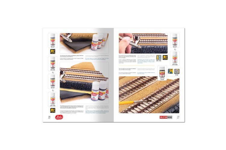 AMMO MIG R1303 Rail Center - Solution Book 04: Railway Scenery - Boek - Engelstalig - Migr1303 5 - MIGR1303