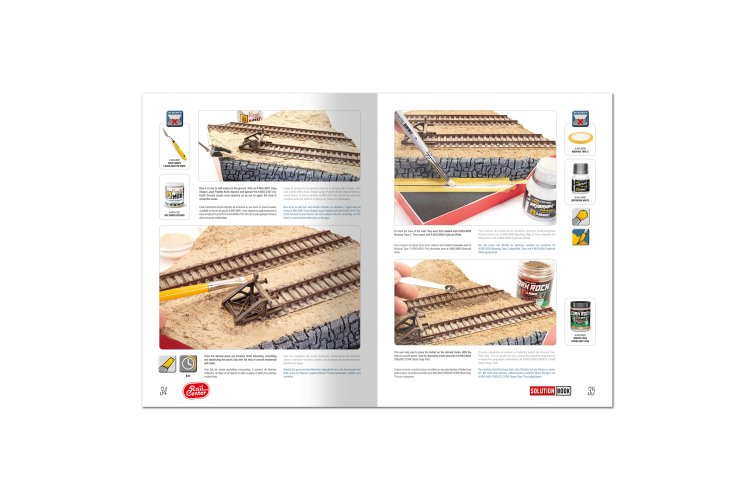 AMMO MIG R1303 Rail Center - Solution Book 04: Railway Scenery - Boek - Engelstalig - Migr1303 7 - MIGR1303