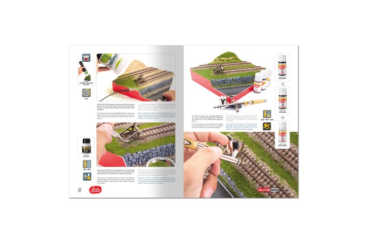 AMMO MIG R1303 Rail Center - Solution Book 04: Railway Scenery - Boek - Engelstalig - Migr1303 8 - MIGR1303