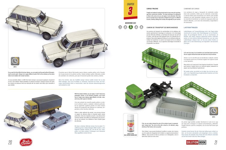 AMMO MIG R1304 Rail Center - Solution Book 05: Cars, Trucks, Vans & Construction Vehicles - English Edition - Migr1304 xs 2 - MIGR1304-XS
