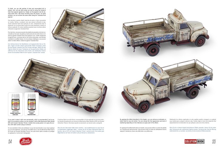 AMMO MIG R1304 Rail Center - Solution Book 05: Cars, Trucks, Vans & Construction Vehicles - English Edition - Migr1304 xs 7 - MIGR1304-XS