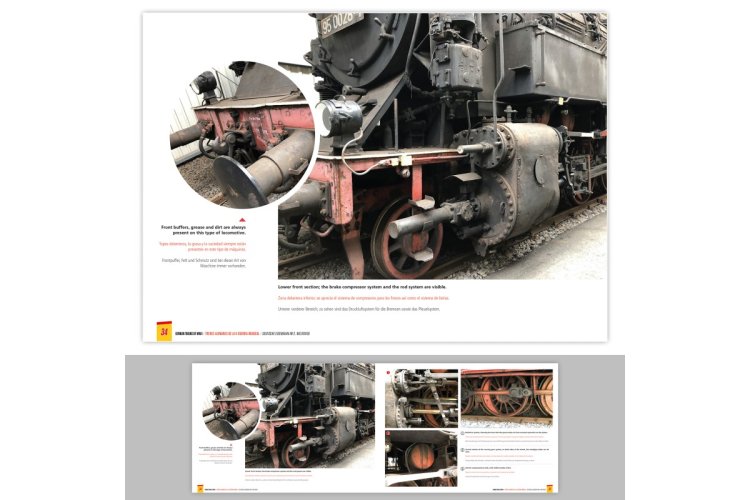 AMMO MIG R1400 Rail Center - Visual Weathering Guide - WWII German Trains - Multilingual - Migr1400 xs 3 - MIGR1400-XS