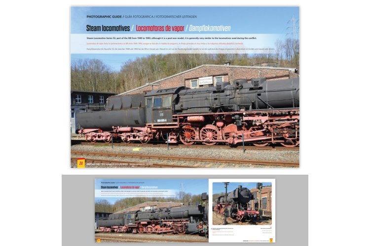 AMMO MIG R1400 Rail Center - Visual Weathering Guide - WWII German Trains - Multilingual - Migr1400 xs 5 - MIGR1400-XS