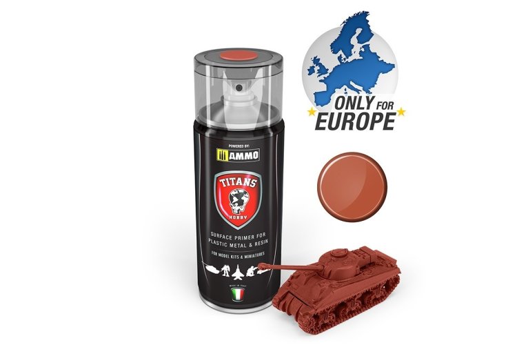 AMMO MIG TTH113 Rust Base - Matt - Primer - Acryl spray - Migtth113 - MIGTTH113